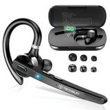 Casti Techsuit Premium Bluetooth Headset TalkZen (G9), HandsFree, BT5.1, Dual Noise Cancelling Microphone, 500mAh, 72hrs, Negru