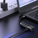 Hub/Dock Yesido Docking Station 5in1 (HB24), Type-C to 3x USB, USB-C, Mini DisplayPort, PD100W, Fast Charge, 4K@30Hz, 5Gbps, Gri