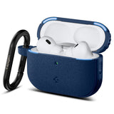 Casti Spigen Protection Case Vault (ACS09828), for Apple AirPods Pro 3, Air Space Technology, Aluminum Holder, Bleumarin Navy