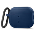 Casti Spigen Protection Case Vault (ACS09828), for Apple AirPods Pro 3, Air Space Technology, Aluminum Holder, Bleumarin Navy