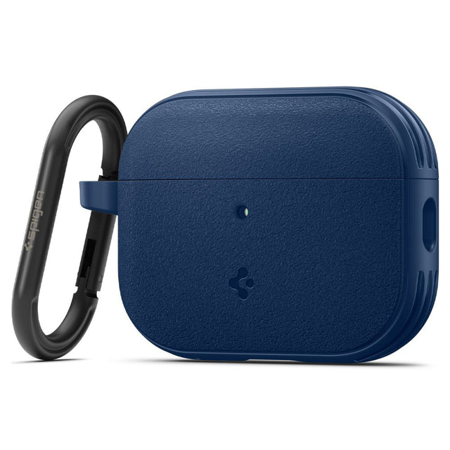 Casti Spigen Protection Case Vault (ACS09828), for Apple AirPods Pro 3, Air Space Technology, Aluminum Holder, Bleumarin Navy