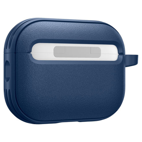 Casti Spigen Protection Case Vault (ACS09828), for Apple AirPods Pro 3, Air Space Technology, Aluminum Holder, Bleumarin Navy