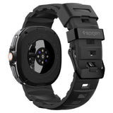 Curea smartwatch Spigen Watchband WBS2 (AMP10151) compatibil cu Samsung Galaxy Watch8 40mm/Watch8 44mm/Watch8 Classic, Negru