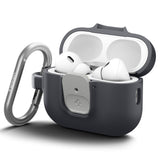 Casti Spigen Nano Pop (ACS10133), Apple AirPods Pro 3, Negru Sesame