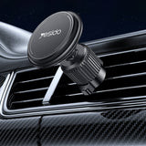 Suport Yesido (C252), Magnetic, for Air Vent, 360°, Barb Lock, Widely Compatible, Negru