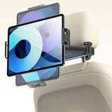 Suport Yesido (C294), for Headrest, 360, Telescopic, Extra Wide Clamping Arm, 4.7 - , Negru