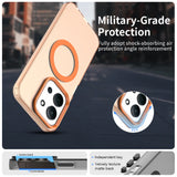Husa de protectie Techsuit CandyCase MagSafe compatibil cu Xiaomi Redmi 15C 4G / Redmi 15C 5G / Poco C85 4G, Portocaliu