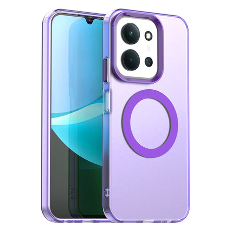 Husa de protectie Techsuit CandyCase MagSafe compatibil cu Xiaomi Redmi 15C 4G / Redmi 15C 5G / Poco C85 4G, Mov