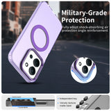 Husa de protectie Techsuit CandyCase MagSafe compatibil cu Xiaomi Redmi 15C 4G / Redmi 15C 5G / Poco C85 4G, Mov