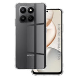 Husa de protectie Techsuit Shockproof Clear Silicone compatibil cu Honor 400 Smart 5G / 400 Smart 4G / X7d 4G, Transparent