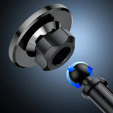Suport Yesido (C179), for Dashboard/Windshield, Star Ring Magnetic Design, 360, Zinc Alloy, Negru