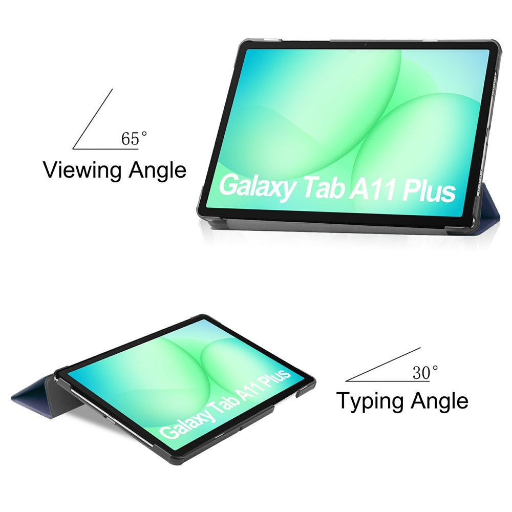Husa de protectie tableta Techsuit FoldPro compatibil cu Samsung Galaxy Tab A11 Plus / A9 Plus, Albastru