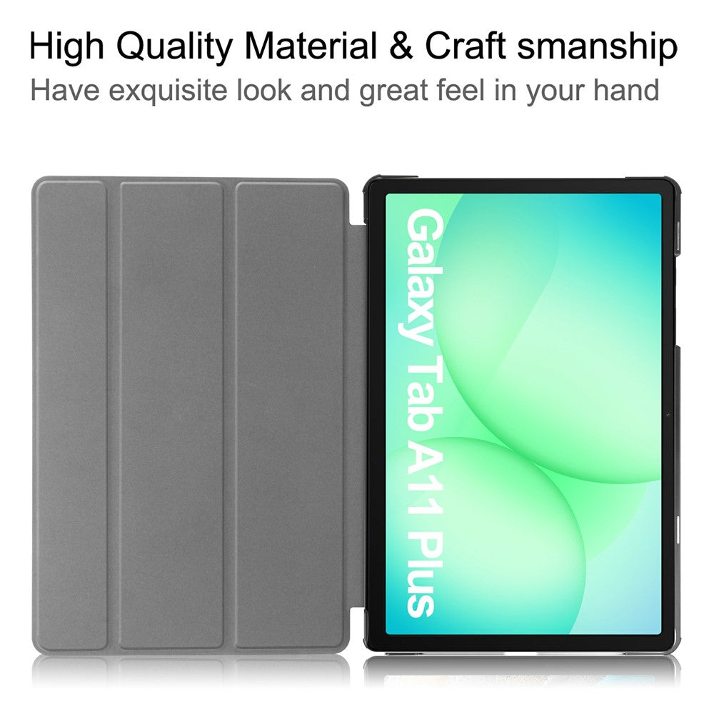 Husa de protectie tableta Techsuit FoldPro compatibil cu Samsung Galaxy Tab A11 Plus / A9 Plus, Rosu