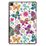 Husa de protectie tableta Techsuit FoldPro compatibil cu Samsung Galaxy Tab A11 Plus / A9 Plus, Butterfly