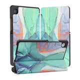 Husa de protectie tableta Techsuit FoldPro compatibil cu Samsung Galaxy Tab A11 Plus / A9 Plus, Verde Time