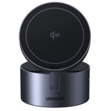 Incarcator Ugreen Wireless Charging Station W712 (65148), MagSafe, Fast Charging, Qi2, 25W, with Wall Charger, 45W, Cable, 60W, Gri