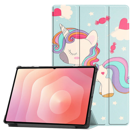 Husa de protectie tableta Techsuit FoldPro compatibil cu Samsung Galaxy Tab S11 Ultra, Unicorn