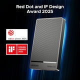 Stocare Ugreen External Solid State Drive (35270), USB Portable SSD, 1TB, 20Gbps, Gen2x2, Smart Chip, Dual Cooling, Gri