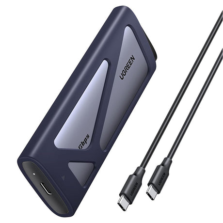 Stocare Ugreen Hard Drive Enclosure CM767 (55150), M.2 NVMe/SATA SSD, 20Gbps, 8TB, Gri