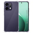 Husa de protectie Techsuit Shockproof Clear Silicone compatibil cu Oppo Reno14, Negru Fumuriu