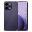 Husa de protectie Techsuit Shockproof Clear Silicone compatibil cu Oppo Reno14 Pro, Negru Fumuriu