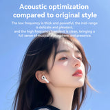 Casti Yesido (TWS32), with ANC, Microphone, Bluetooth 5.4, Half-In-ear Design, 300mAh, Alb