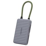 Stocare Ugreen Card Reader (55886), Type-C to 2x SD, TF Card, Dual Connector, 170MB/s, Plug&Play, Built-in Cable, Gri
