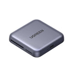 Stocare Ugreen Magnetic Card Reader CM898 (65095), 2x Type-C, SD/TF Card, PD100W Fast Charging, 312MB/s, 4K, 2TB, Gri