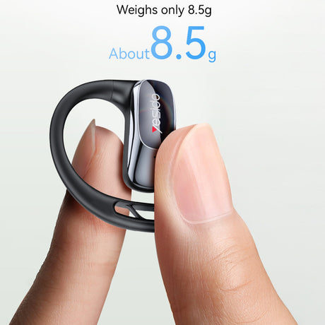 Casti Yesido (YSP24), with Bluetooth V5.4, Open-ear Design, Three-band Prominence, Touch, 400mAh, USB-C, Negru