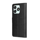 Husa de protectie Techsuit Leather Folio compatibil cu Honor X5c Plus, Negru