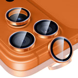 Folie de protectie ESR Armorite Camera Lens Protectors compatibil cu iPhone 14 Pro/Pro Max/15 Pro/Pro Max/16 Pro/Pro Max/17 Pro/Pro Max, Portocaliu