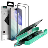 Folie de protectie ESR Armorite UltraFit (set de 2) compatibil cu iPhone 17 Pro, Negru