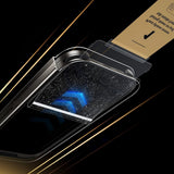 Folie de protectie ESR Corning Gorilla Glass UltraFit™ compatibil cu iPhone 17 Pro Max, Negru