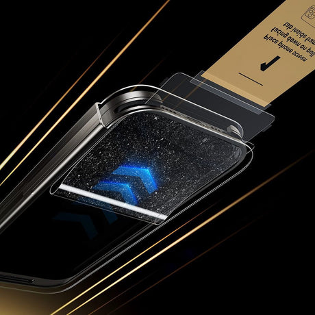 Folie de protectie ESR Corning Gorilla Glass UltraFit™ compatibil cu iPhone 17 Pro Max, Negru