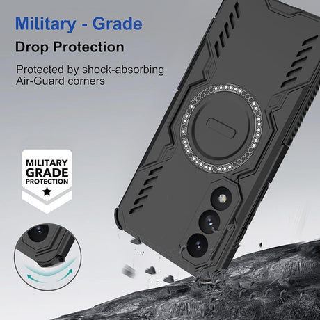 Husa de protectie Techsuit ArmorMag compatibil cu Xiaomi 15T, Negru