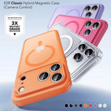 Husa de protectie ESR Classic Hybrid HaloLock compatibil cu iPhone 17 Pro Max, Frosted Orange