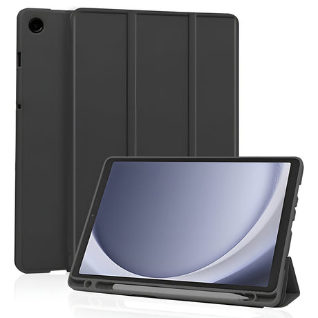 Husa de protectie tableta Techsuit Flex Trifold (with Pencil Holder) compatibil cu Samsung Galaxy Tab A11 / A9, Negru
