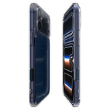 Husa de protectie Spigen Ultra Hybrid T MagSafe (ACS10473) compatibil cu iPhone 17 Pro Max, Matte Blue