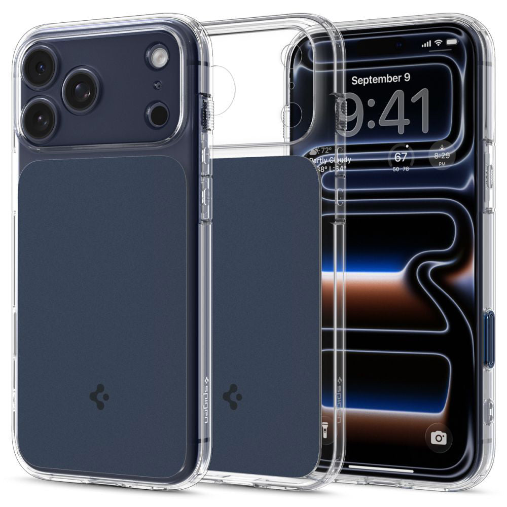 Husa de protectie Spigen Ultra Hybrid T MagSafe (ACS10473) compatibil cu iPhone 17 Pro Max, Matte Blue