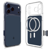 Husa de protectie Spigen Ultra Hybrid T MagSafe (ACS10473) compatibil cu iPhone 17 Pro Max, Matte Blue