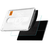 Husa de protectie tableta Spigen Glas.TR EZ-FIT Pro (AGL10200) compatibil cu Samsung Galaxy Tab S11 Ultra, Transparent