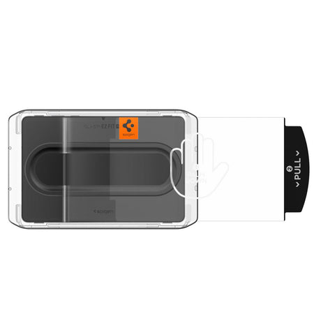 Husa de protectie tableta Spigen Glas.TR EZ-FIT Pro (AGL10200) compatibil cu Samsung Galaxy Tab S11 Ultra, Transparent