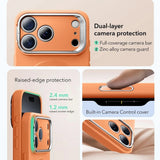 Husa de protectie ESR Cloud Soft HaloLock Kickstand compatibil cu iPhone 17 Pro Max, Portocaliu