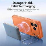 Husa de protectie ESR Cyber Armor Kickstand compatibil cu iPhone 17 Pro Max, Portocaliu