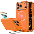Husa de protectie ESR Cyber Armor Kickstand compatibil cu iPhone 17 Pro Max, Portocaliu