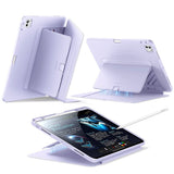 Husa de protectie tableta ESR Flip Hybrid (with Pencil Holder) compatibil cu iPad Pro 11 (2024) / iPad Pro 11 (2025), Mov