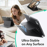 Husa de protectie tableta ESR Flip Hybrid (with Pencil Holder) compatibil cu iPad Pro 11 (2024) / iPad Pro 11 (2025), Albastru