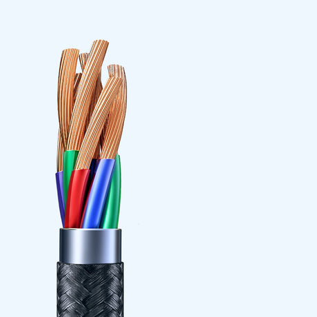 Cablu Mcdodo (CA-2271), USB to Type-C, Nylon Braided, Aluminum Alloy, Support QC4.0/3.0, 1m, Negru