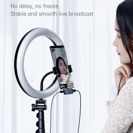 Adaptor Mcdodo Audio Adapter (CA-7670), Type-C to 2x Type-C, PD60W Fast charge, Hi-Res, DAC chip, Suport Call Function, Negru