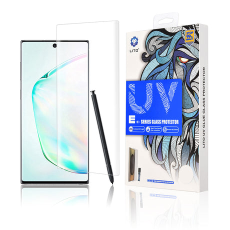 Folie de protectie Lito 3D UV Glass compatibil cu Samsung Galaxy Note 10 Plus 4G / Note 10 Plus 5G, Transparent